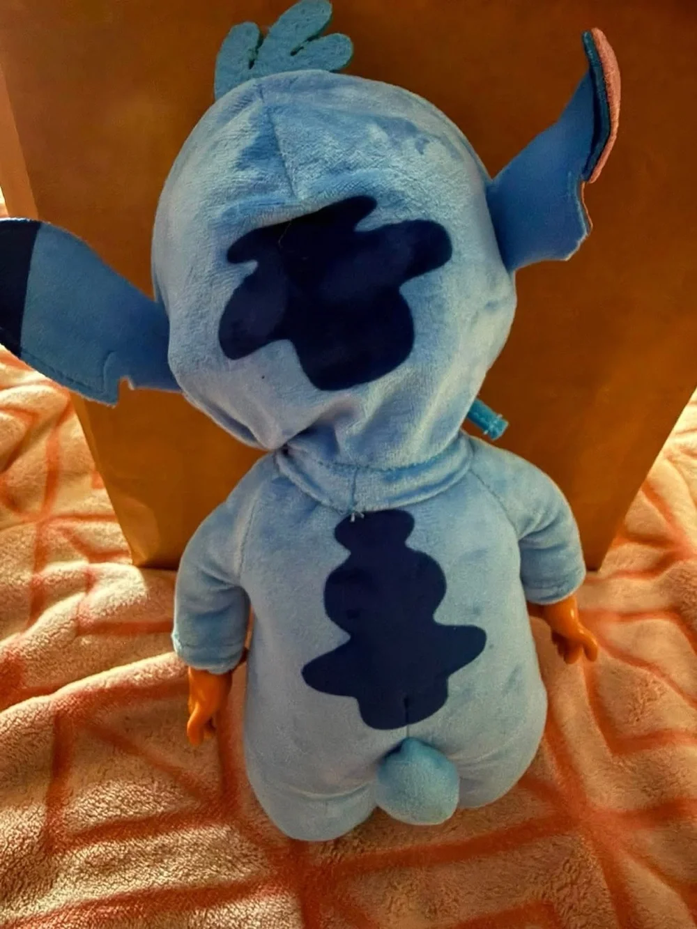 Disney Crying babies tiny cuddles Stitch plush doll